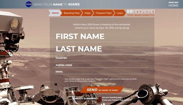 La NASA ofrece “pasajes” a Marte - Edicion Impresa - ABC Color