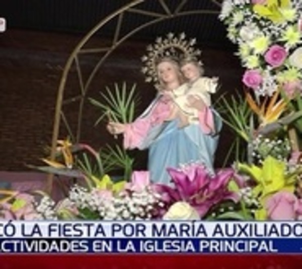 Feligreses celebran la festividad de María Auxiliadora  - Paraguay.com