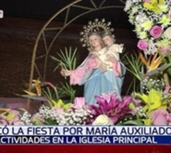 Feligreses celebran la festividad de María Auxiliadora - Paraguay.com