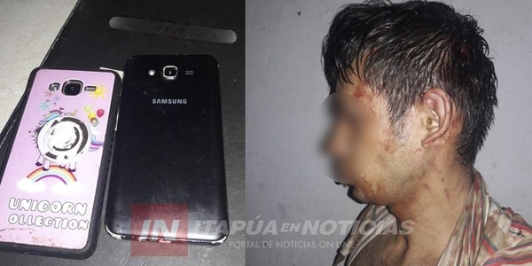 HOMBRE ASALTÓ A UNA MENOR DE 16 AÑOS Y LE ARREBATÓ EL CELULAR.