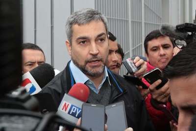 Mario Abdo: "No puedo promulgar una ley que a mí criterio es inconstitucional" » Ñanduti