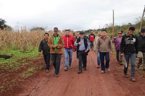 COMUNIDAD 13 DE MAYO, DE TOMÁS ROMERO PEREIRA, CAMINO A LA REGULARIZACIÓN DE LA TENENCIA DE TIERRAS.