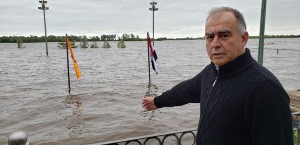 La inundación llegó al Deportivo Sajonia - Nacionales - ABC Color