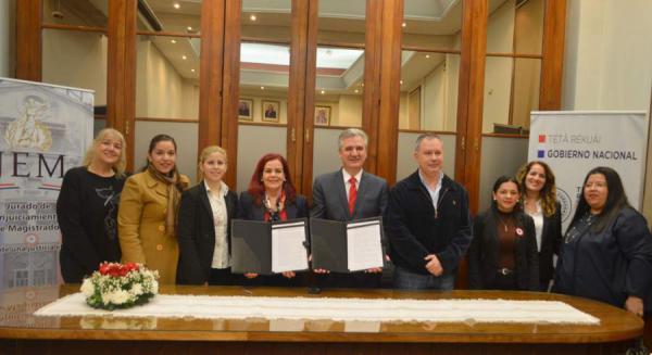 La SFP y el JEM asumen el compromiso de trabajar en forma colaborativa por la capacitación y la transparencia institucional