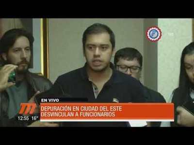 Depuración de planilleros en Ciudad del Este