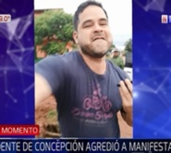 Intendente de Concepción es grabado agrediendo a una mujer - Paraguay.com