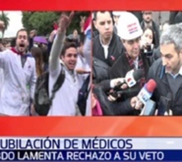 Mario Abdo justifica su veto parcial a ley de Jubilación Médica - Paraguay.com