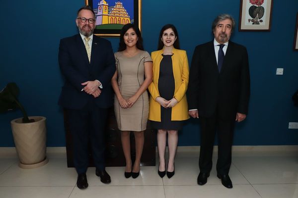 Embajador ofreció agasajo
