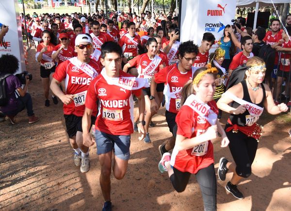 Atrae la corrida Ekiden