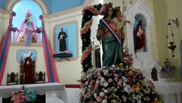 En Región Occidental también honraron a la Virgen - ADN Paraguayo
