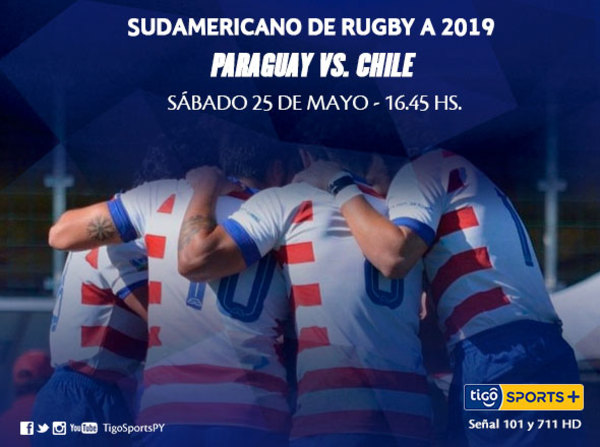 Paraguay se enfrenta a Chile por la última fecha del Sudamericano Seis Naciones