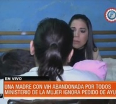 ¡Terrible!: Estado ignora pedido de ayuda de Mamá y su beba con VIH - Paraguay.com