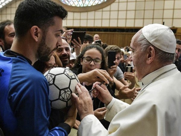El papa Francisco y una inédita reflexión sobre el fútbol