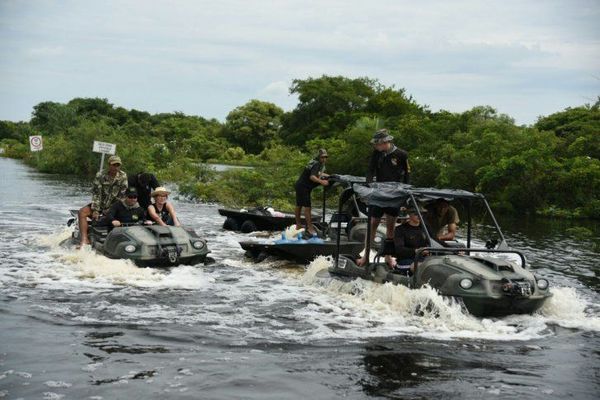 Militares asisten a damnificados en el Chaco - Nacionales - ABC Color