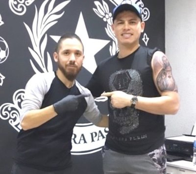 El tatuaje de  Alfredo Aguilar