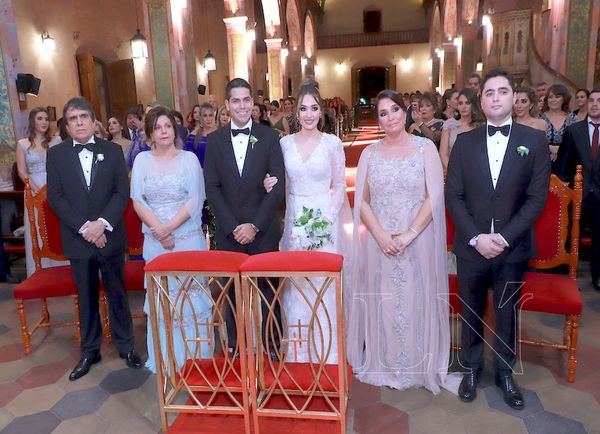 Mariana y Walter se casaron