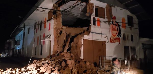 Un muerto y heridos deja fuerte sismo en la selva de Perú