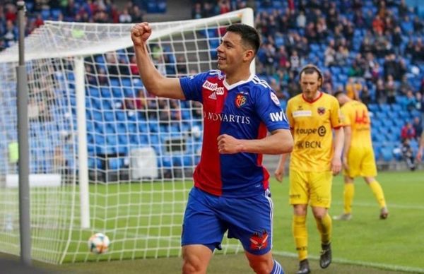 Riveros anotó un golazo para el FC Basel