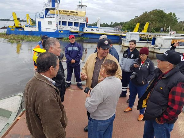Refulado para sostener el muro de contención de Pilar