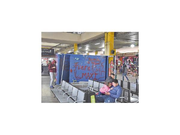 En la Terminal rechazan que se instale un local de cambios
