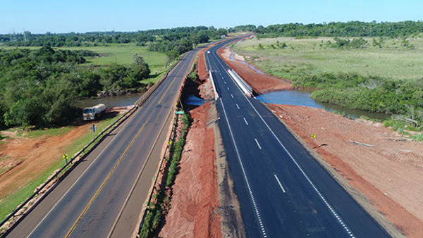 Habilitan la totalidad de la duplicación de Ruta 7 desde Caaguazú hasta Minga Guazú - ADN Paraguayo