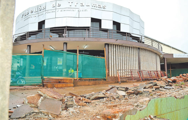 No arrancan obras para reparar rampa del Hospital de Traumas | Diario Vanguardia 07