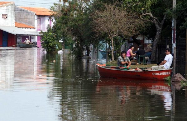 El río Paraguay llega a los 8,83 metros » Ñanduti