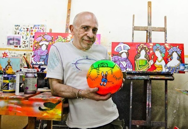 Piden ayuda para artista plástico Ricardo Migliorisi