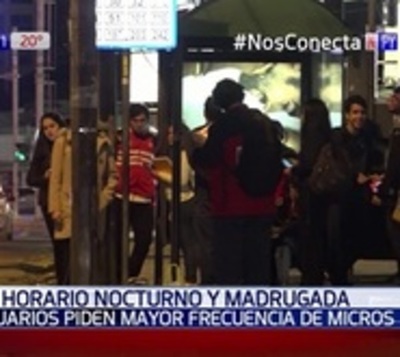 Calvario ciudadano: Trabajadores claman por buses nocturnos - Paraguay.com