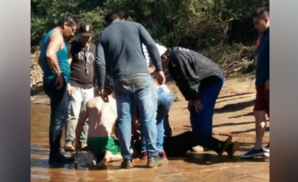 Encuentran el cuerpo de joven ahogado que cayó al Río Yguazú