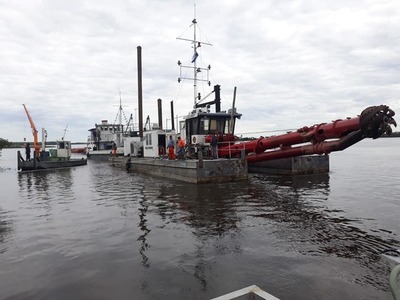 Draga de la ANNP ya se encuentra en la ciudad - ADN Paraguayo