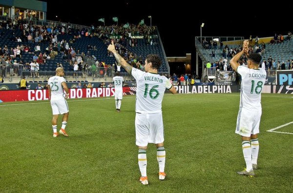 Timbers sin Moreira supera al Filadelfia - Deportes - ABC Color