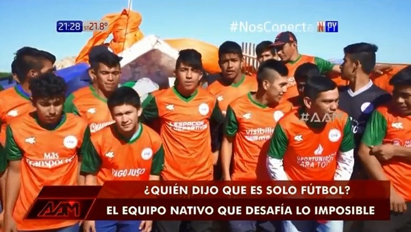 De cazar para comer a jugar contra un club de Primera División