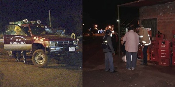 PRINCIPIO DE INCENDIO CAUSÓ GRAN SUSTO EN EDELIRA