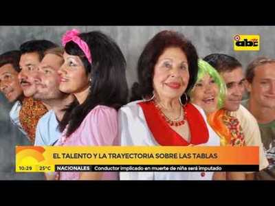 El talento y la trayectoria sobre tablas - Tv - ABC Color
