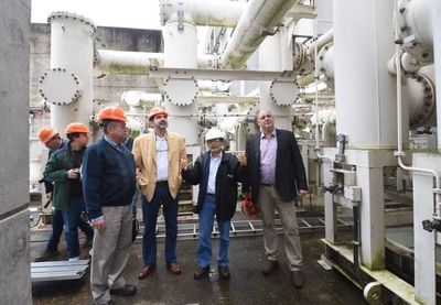 Verifican avance de obras de la línea 500kV en Yacyretá