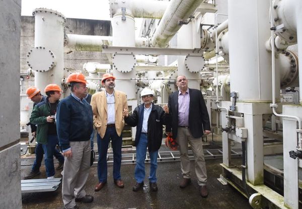Verifican avance de obras de la línea 500kV en Yacyretá