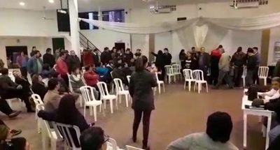 Reducto: Se comprometieron mostrar proyecto de punta a punta. (imagen captura de video) | San Lorenzo Py