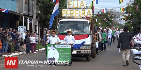 EMOTIVA FIESTA NACIONAL DEL AGRICULTOR SE VIVIÓ EN CNEL BOGADO.