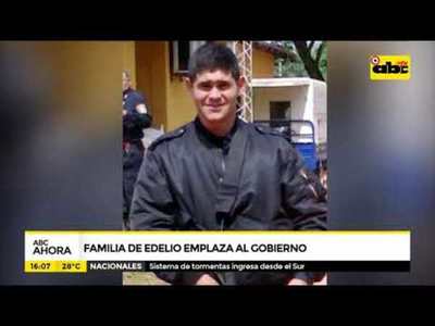 Familia de Edelio emplaza al gobierno - Tv - ABC Color