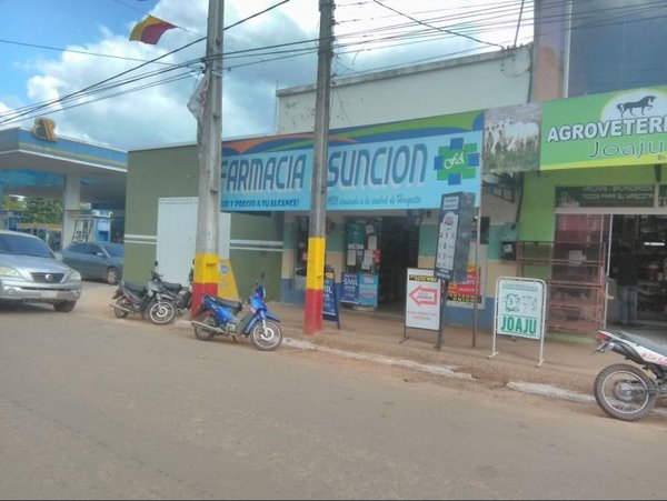 Motochorros asaltan farmacia en Horqueta - Nacionales - ABC Color