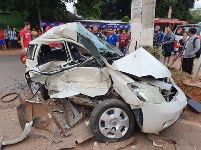 Accidente fatal en Capiatá: dos personas murieron en el lugar » Ñanduti