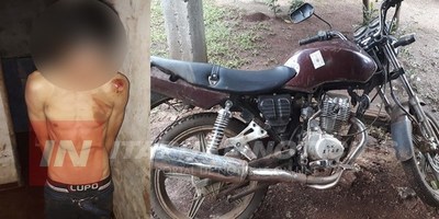 HURTO Y RECUPERACIÓN DE MOTOCICLETA EN CHAIPE.