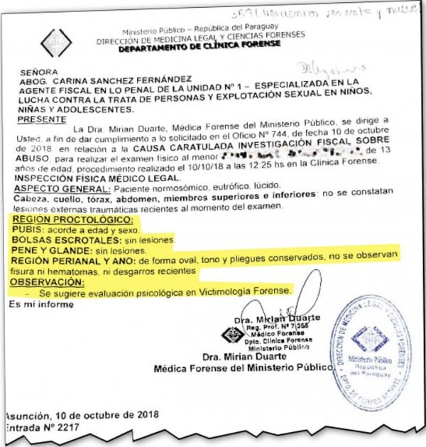 La fiscala Carina Sánchez oculta informes forenses - Edicion Impresa - ABC Color