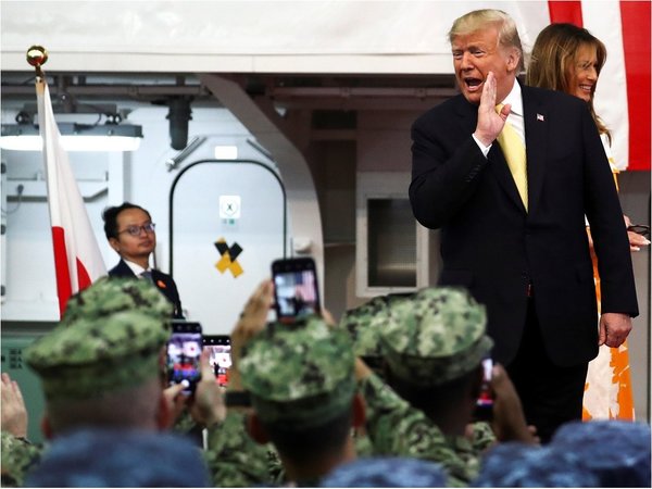 Trump se compromete a no dejar que EEUU pierda el liderazgo militar