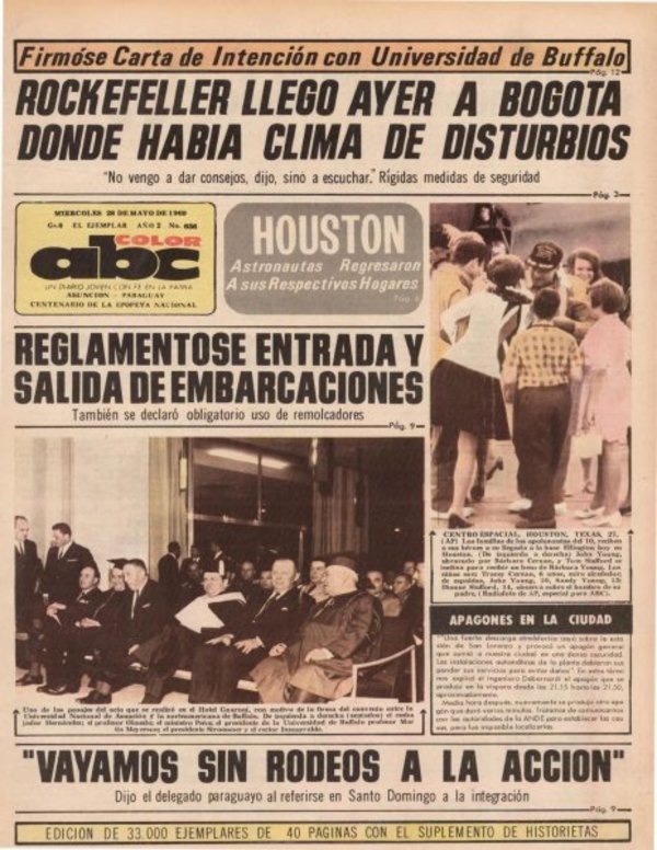 28 de mayo de 1969 - Un Dia Como Hoy - ABC Color
