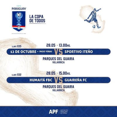 Se inicia la Copa Paraguay 2019 | .::Agencia IP::.