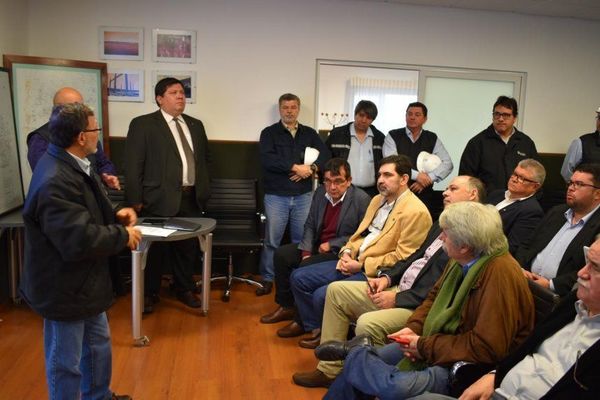 Parlamentarios observaron obras de adecuación de la línea de 500 kv - Digital Misiones