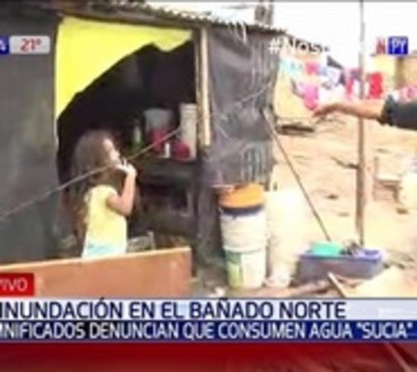 Bañado Norte: Niños con enfermedades en la piel en zonas inundadas - Paraguay.com