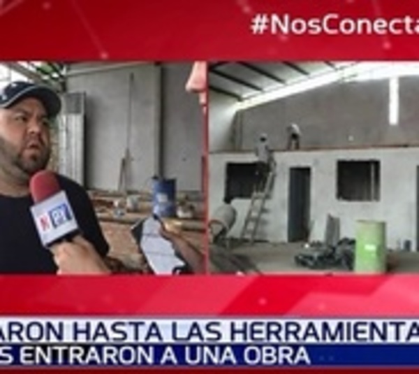 Por segunda vez, asaltan vivienda en construcción en Lambaré - Paraguay.com
